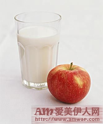 牛奶苹果瘦腹法 脂肪刷刷掉
