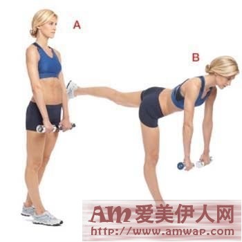 提臀瘦腿 7个有效减肥动作