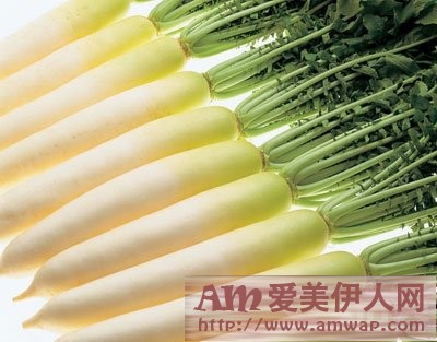 吃白萝卜瘦萝卜腿