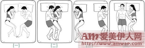 揭秘：哪种睡姿的夫妻“最般配”