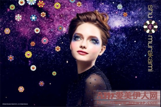 绮花星空植村秀x村上隆2016圣诞限量系列 2016年12月梦幻上市