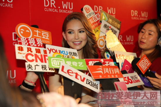 DR.WU牵手昆凌孕后首秀 传授美颜秘密武器