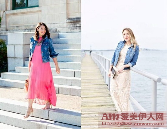 一件牛仔外套的三大不同场景随身切换